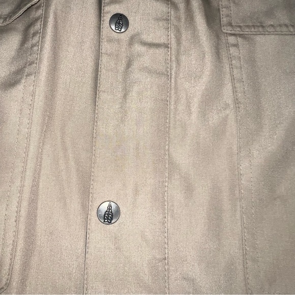 Vintage men’s London Fog jacket size 42 Reg (large) tan/green - Picture 10 of 13